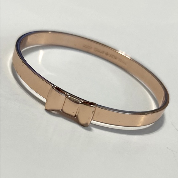 kate spade ♠️ Rose Gold Tone Bangle Bracelet Set - Picture 13 of 14
